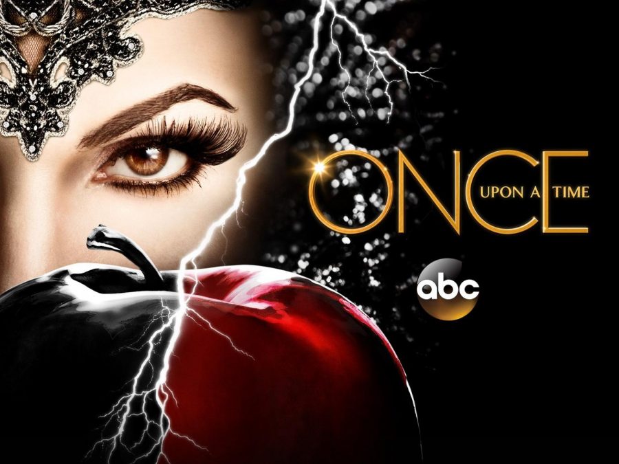 A poster featuring the Evil Queen from “Once Upon A Time.”