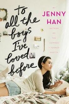 Book cover from the book To all the boys Ive loved before by Jenny Han.