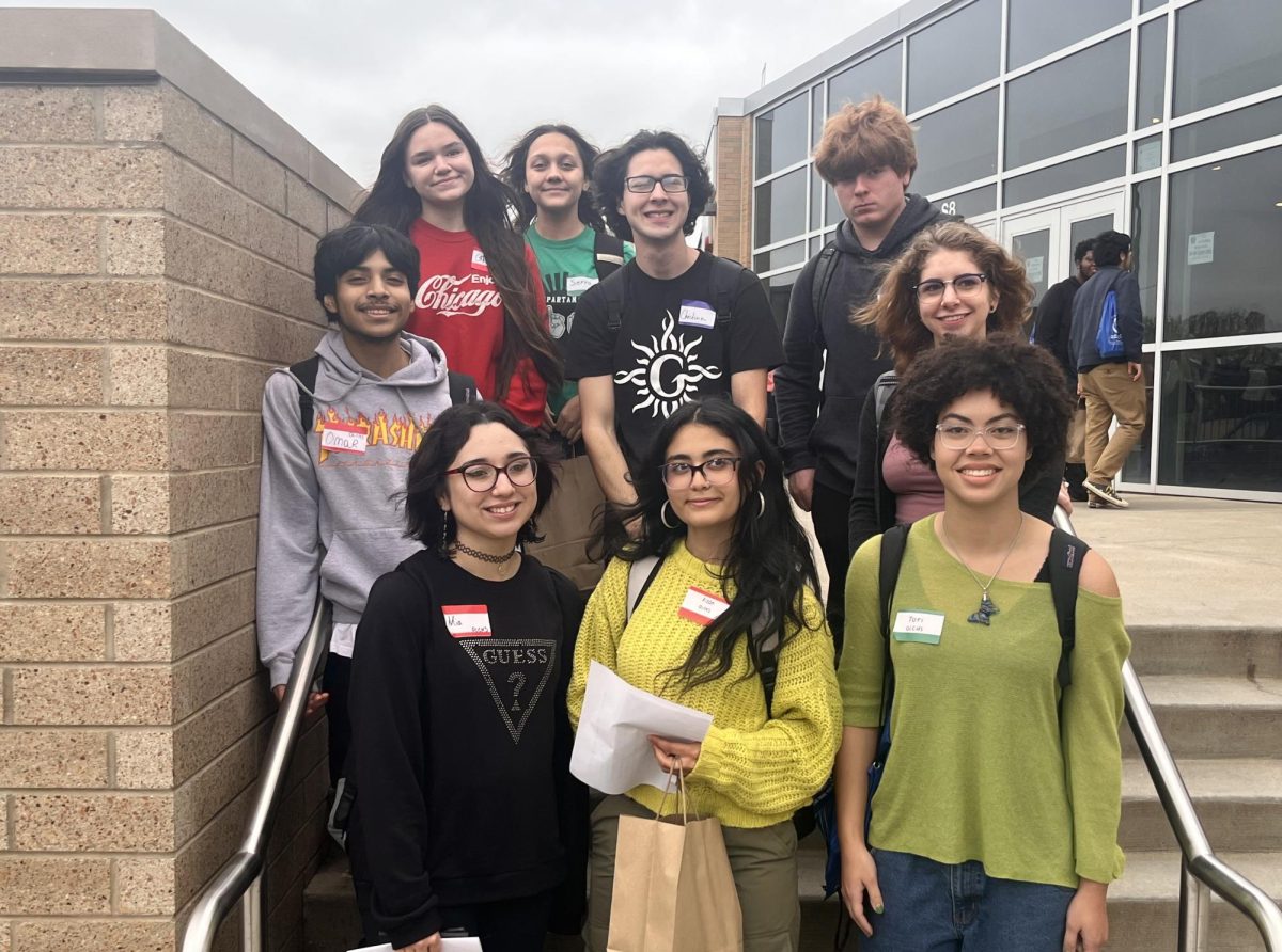 Journalism Team Takes a Trip to Tinley Park High School