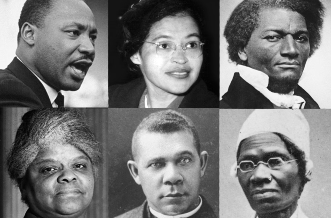Notable figures and heroes often spotlighted during Black History Month.